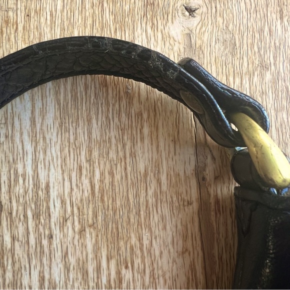 Cellini Leather Crossbody Bag Black - Picture 8 of 8